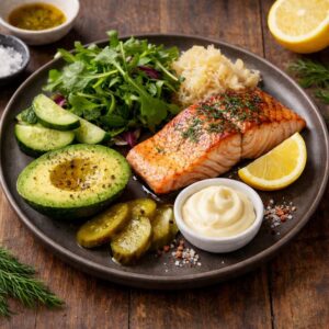 Keto talerz